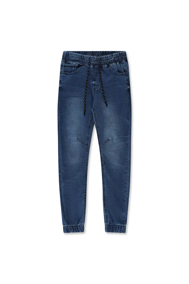 ג'ינס עם גומי ושרוך (#13765044) - 1
