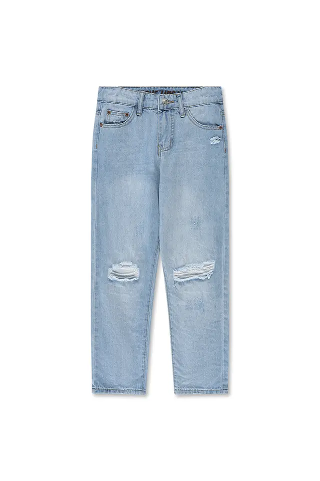 ג'ינס כחול משופשף (#1376564030) - 1