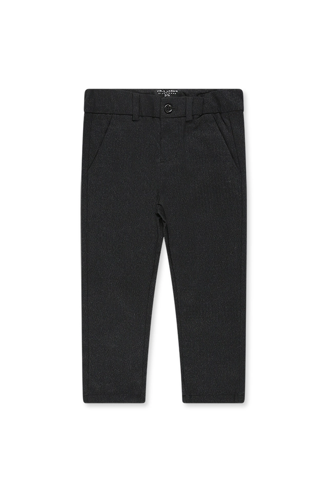 מכנסי אריג שחורות (#33561033) - 1