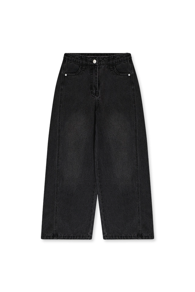 ג'ינס רחב שחור (#141265633) - 1
