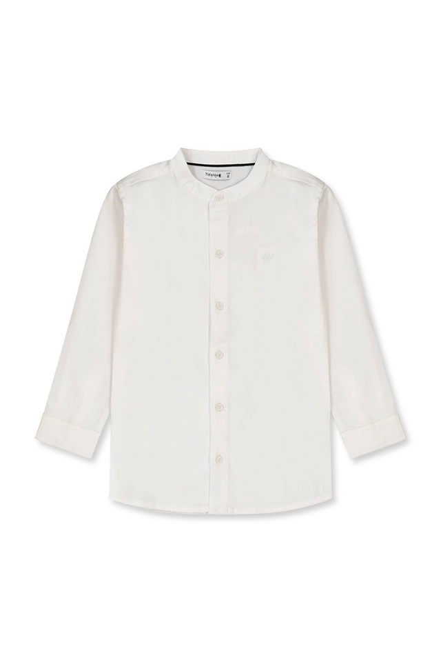 חולצה מכופתרת לבנה Y (#1433511107) - 1