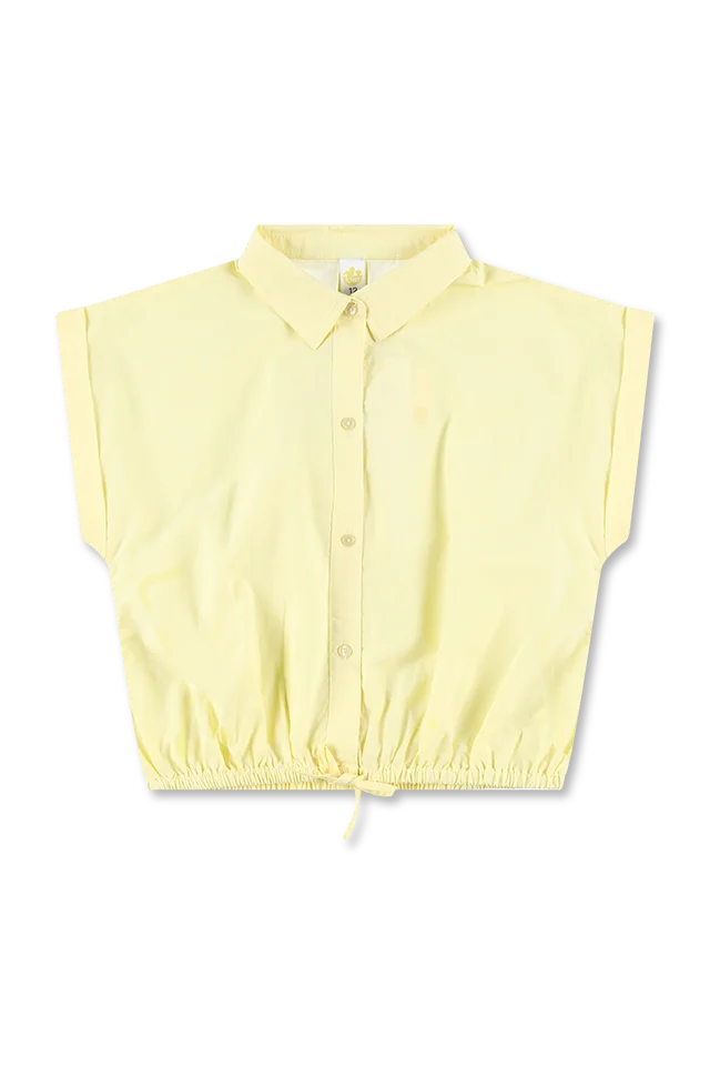 חולצת אריג צהובה מלמלה (#23252914) - 1