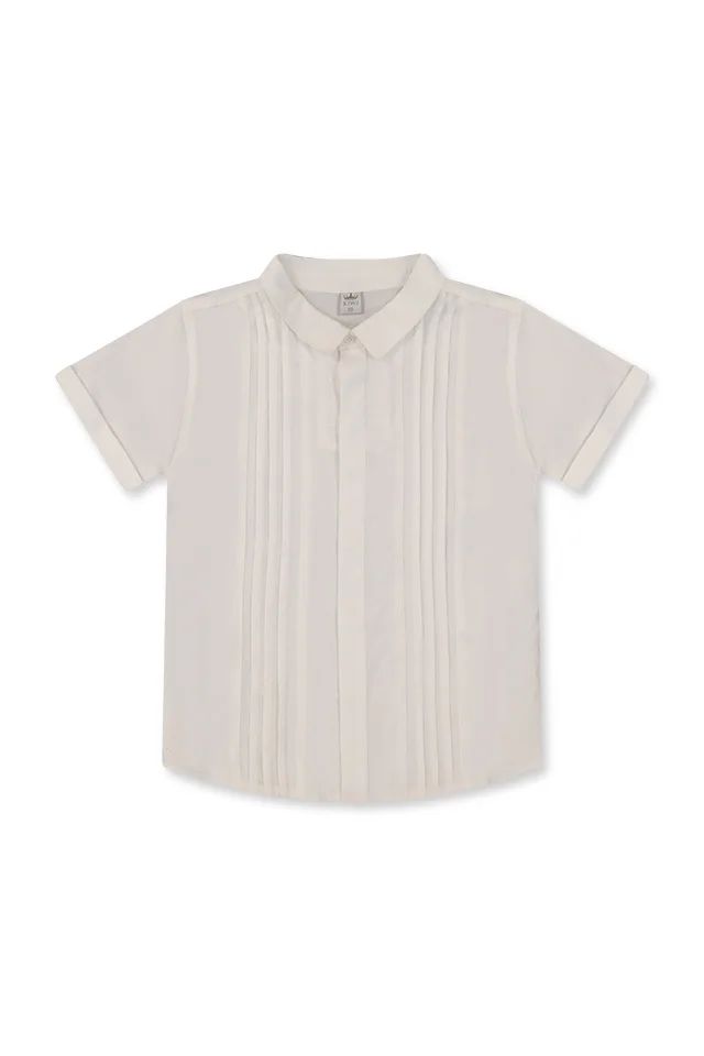 חולצה מכופתרת לבנה (#23352601) - 1