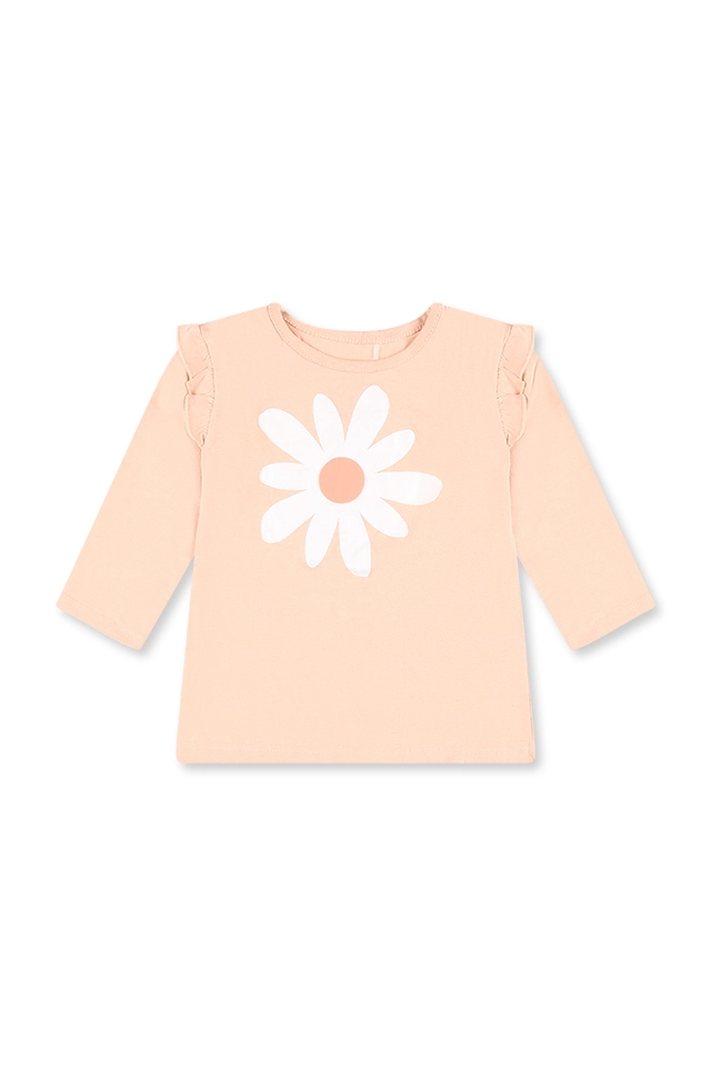 חולצת 3/4 פרח מלמלה (#13206650) - 1