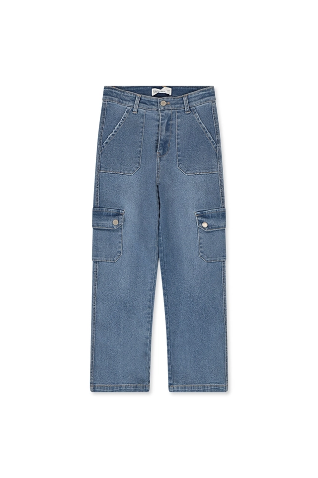 ג'ינס דגמ"ח כחול (#141265447) - 1