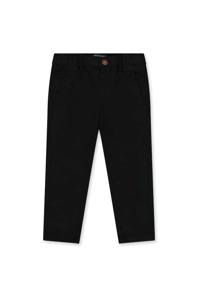 מכנסי צ'ינו שחורים (#142560133) - 1
