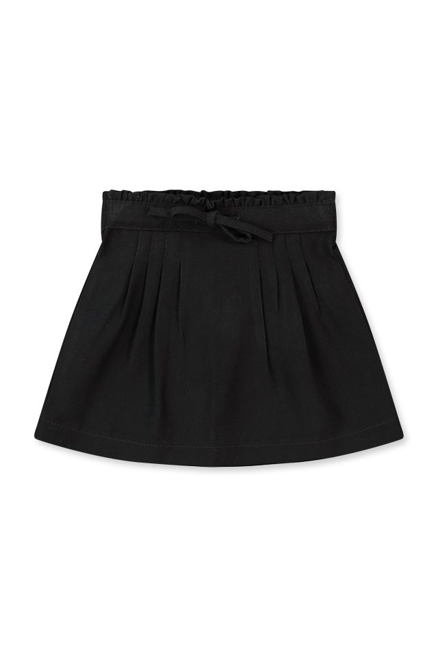חצאית שחורה קפלים (#241038933) - 1