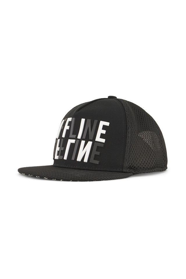 כובע OFFLINE שחור (#242794233) - 1