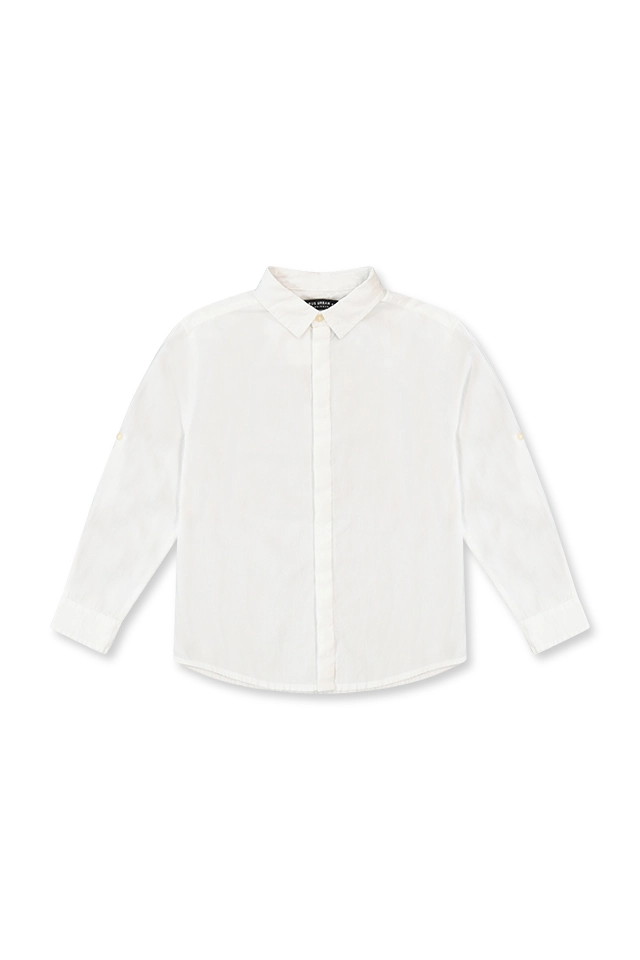 חולצה מכופתרת לבנה (#142751201) - 1
