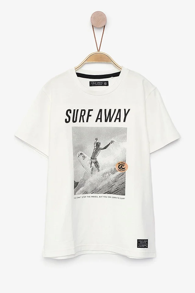 טי שירט SURF AWAY (#22714402) - 1