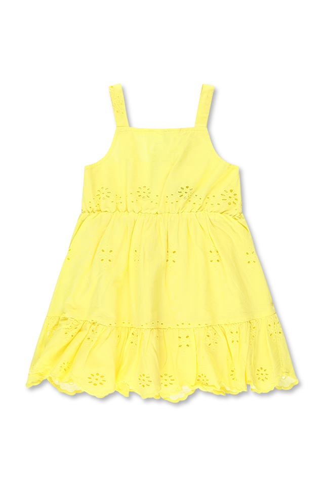 שמלת אריג צהובה (#23048476) - 1