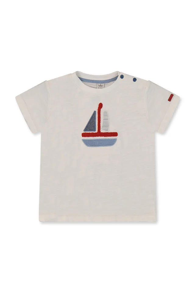 חולצת פלאם פרינט ספינה (#231125107) - 1