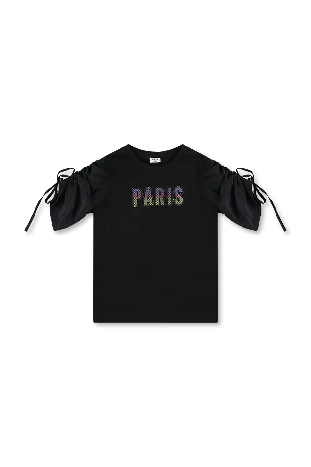 טי שרט שחור PARIS (#23213233) - 1