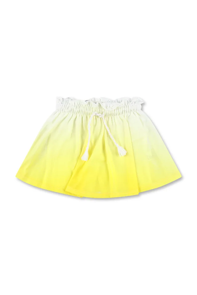 חצאית טריקו צהובה (#23633891) - 1