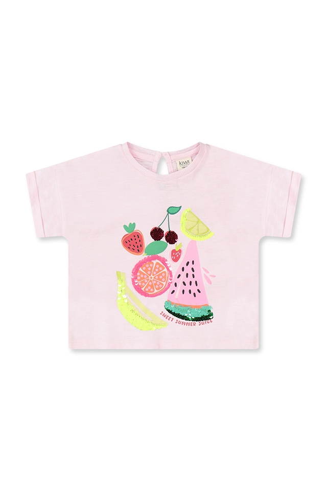 חולצת פירות ורודה (#2410127500) - 1