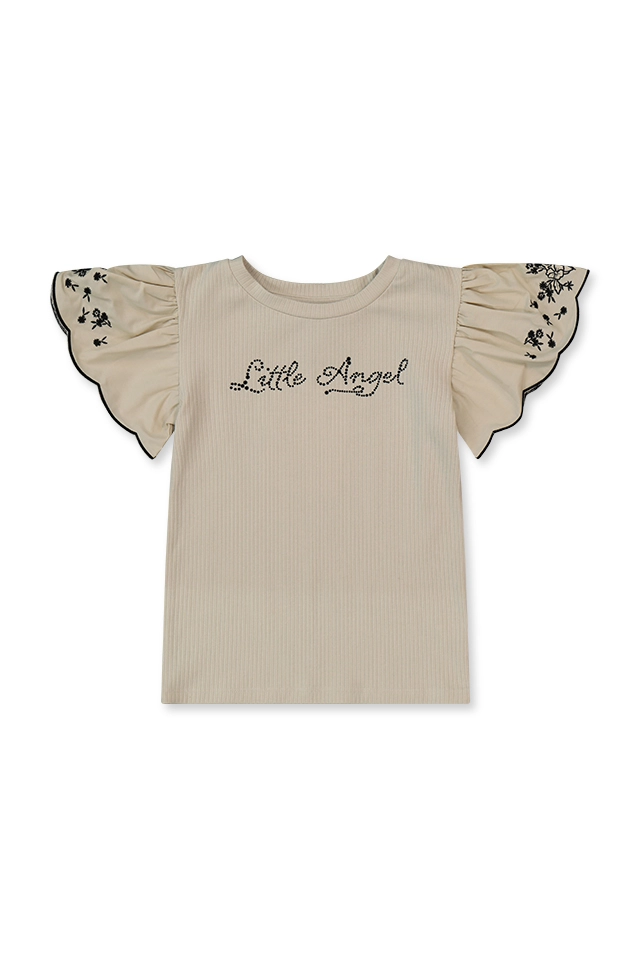 חולצת LITTLE ANGEL אבן (#241211128) - 1