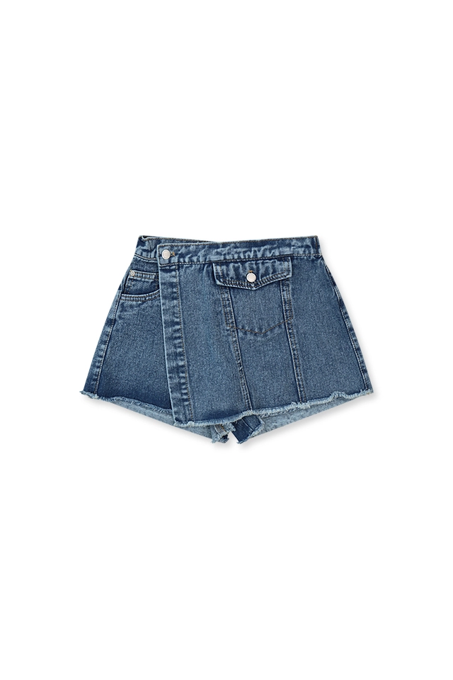 מכנסי חצאית ג'ינס (#241266446) - 1