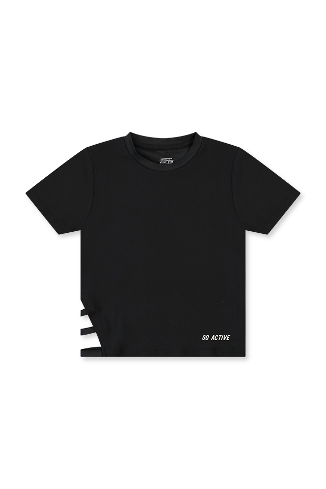 חולצת בייסיק שחורה (#242605033) - 1