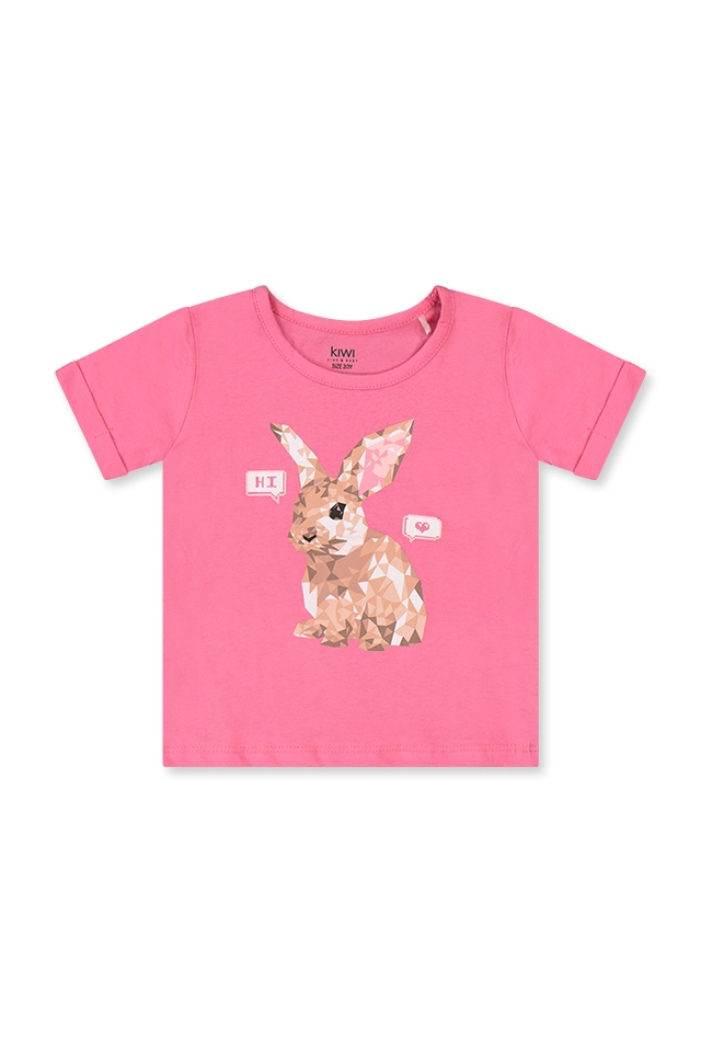 חולצת ארנב ורודה (#2410024350) - 1