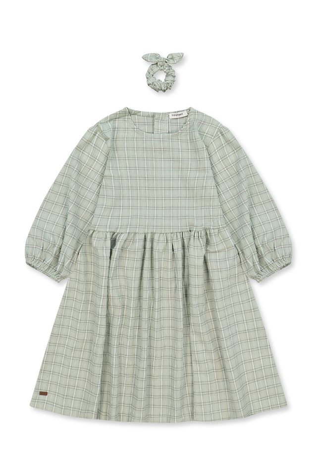 שמלת 3/4 עם סרט לשיער (#153242053) - 1