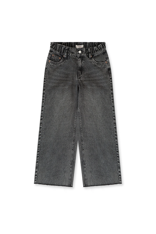 ג'ינס רחב עם גומי (#162665845) - 1