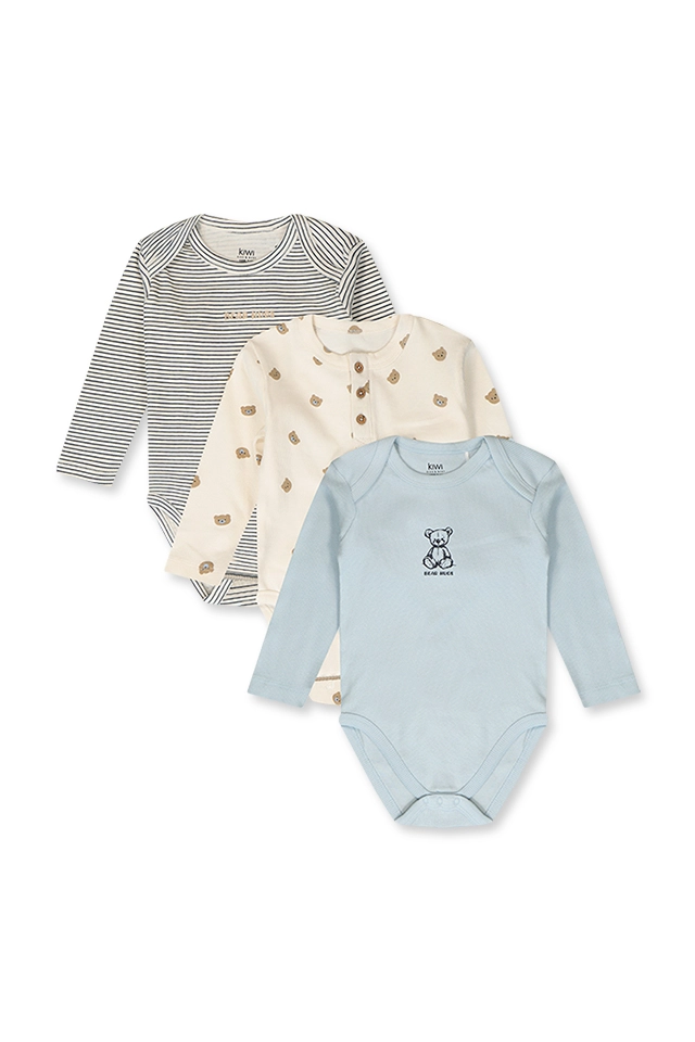 שלישיית בגדי גוף ריב (#161115302) - 1