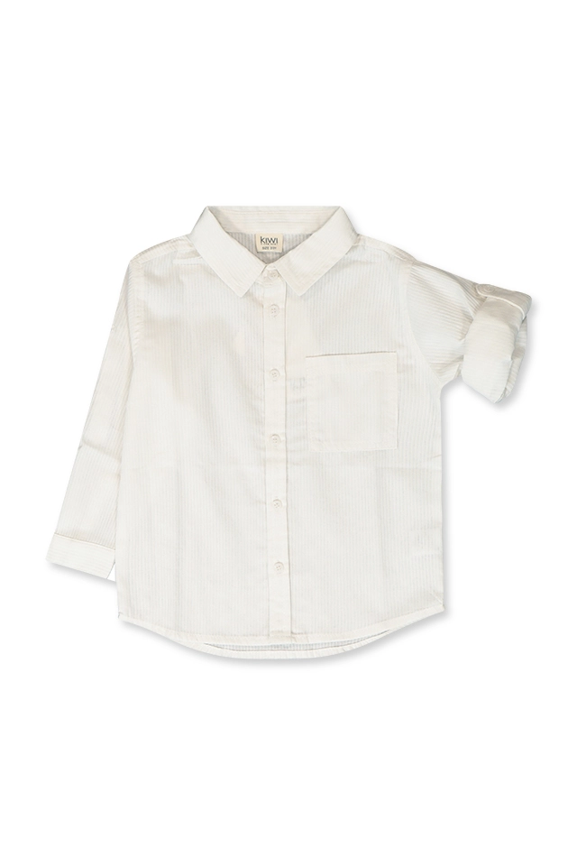 חולצה מכופתרת עם כיס (#1611511107) - 1