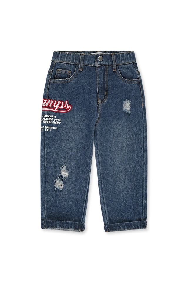 ג'ינס עם גומי (#161165546) - 1