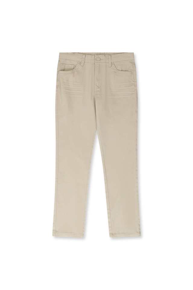 מכנסי אריג 5 כיסים (#161360060) - 1