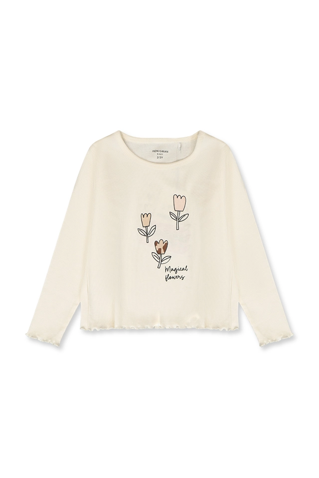 חולצת פרחים ריב (#162412002) - 1