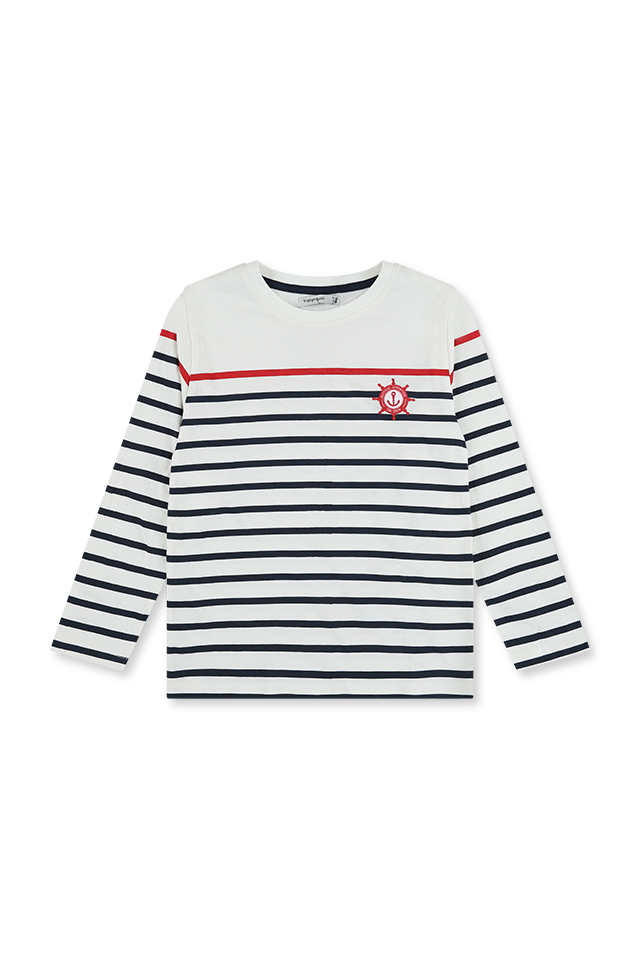 חולצת פסים עוגן (#163300403) - 1