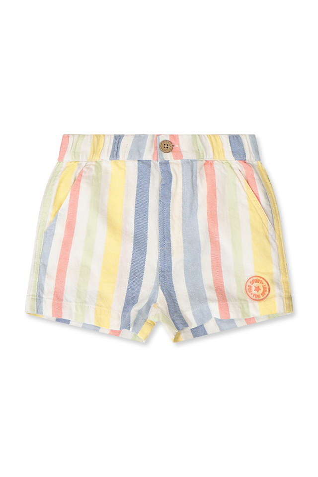 מכנסיים קצרים פסים צבעוניים (#263162203) - 1