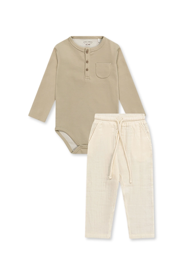 סט בגד גוף עם כיס (#162553397) - 1