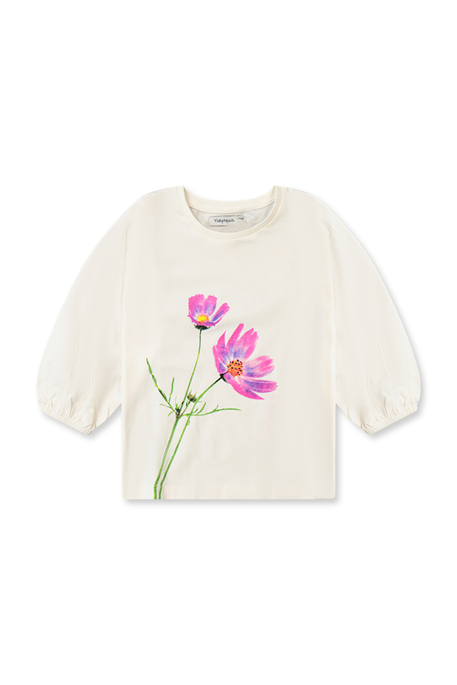 חולצת פרחים 3/4 (#1632025107) - 1