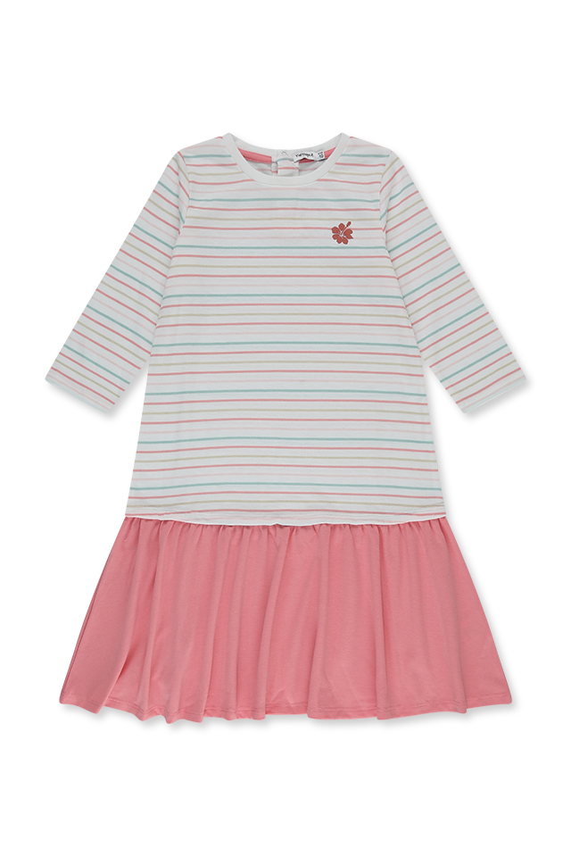 שמלת פסים 3/4 (#163234304) - 1