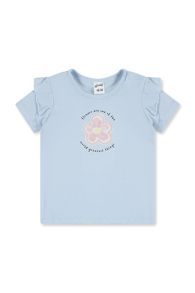 חולצת פרח עם מלמלה (#261000659) - 1