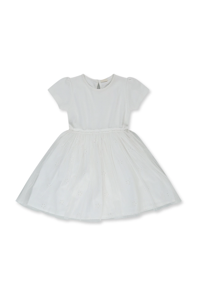 שמלה בשילוב בדים (#2610409107) - 1