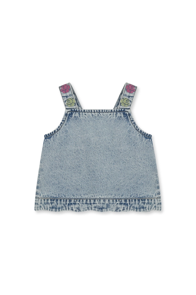 חולצה עם כתפיות פרחים (#26105361717) - 1