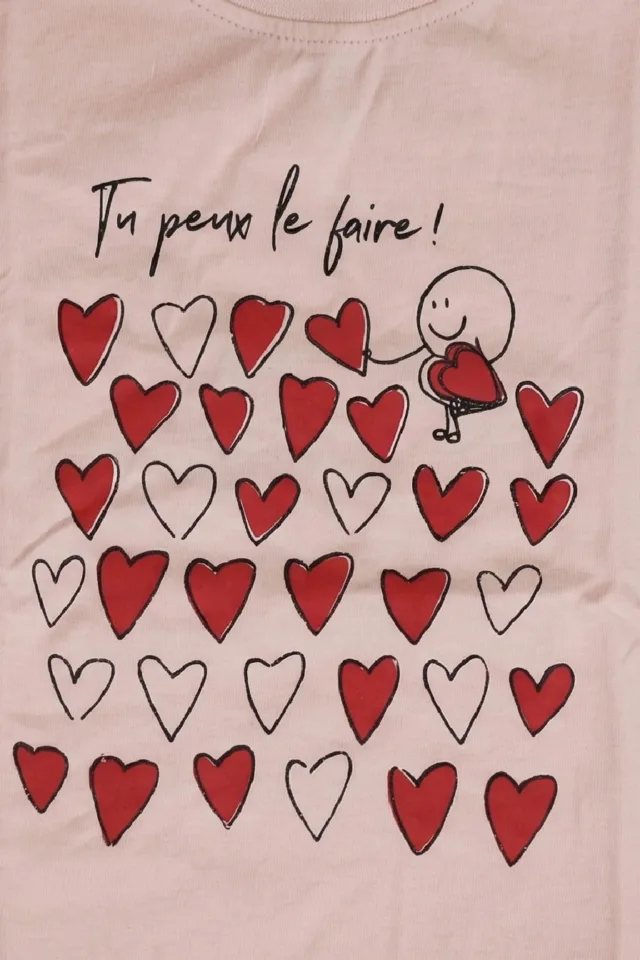 חולצת לבבות בייסיק (#2612032321) - 2