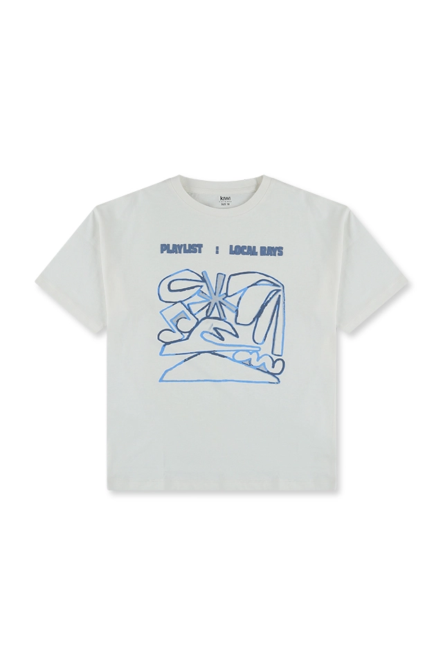 חולצת אוברסייז PLAYLIST (#2613024107) - 1