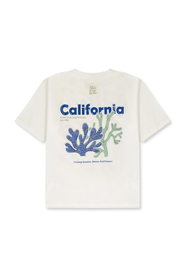 חולצת אוברסייז CALIFORNIA (#2613093107) - 1