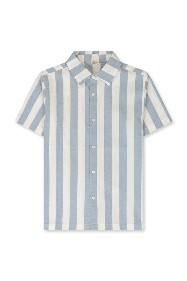 חולצה מכופתרת פסים (#2613502107) - 1