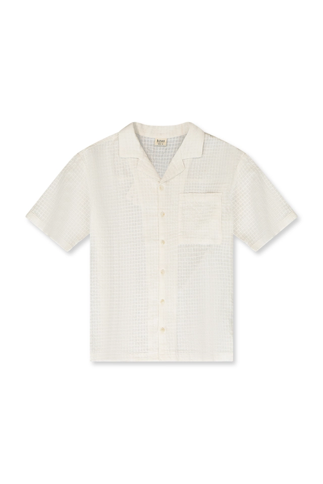 חולצה מכופתרת עם כיס (#2613523107) - 1