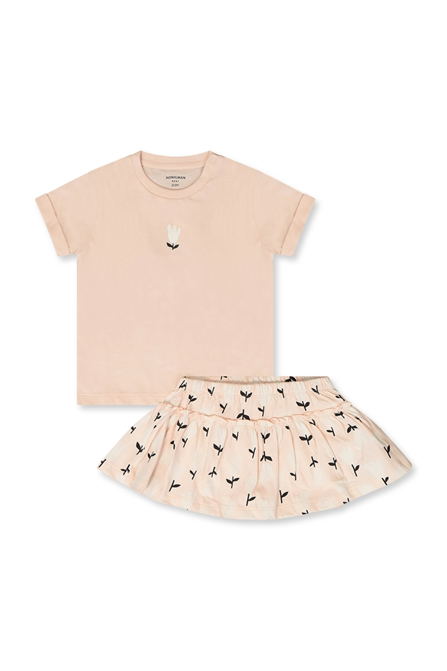 חליפת פרח עם חצאית (#2624314321) - 1