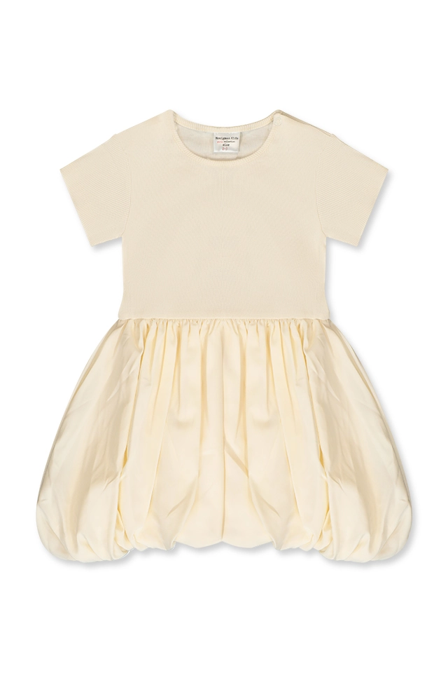 שמלת בלון משולבת (#2624424370) - 1