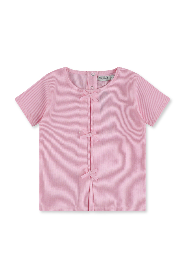 חולצה בד סרוג פפיונים (#2630128500) - 1