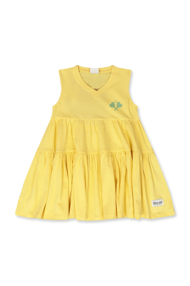 שמלה בד סרוג צווארון וי (#262641376) - 1