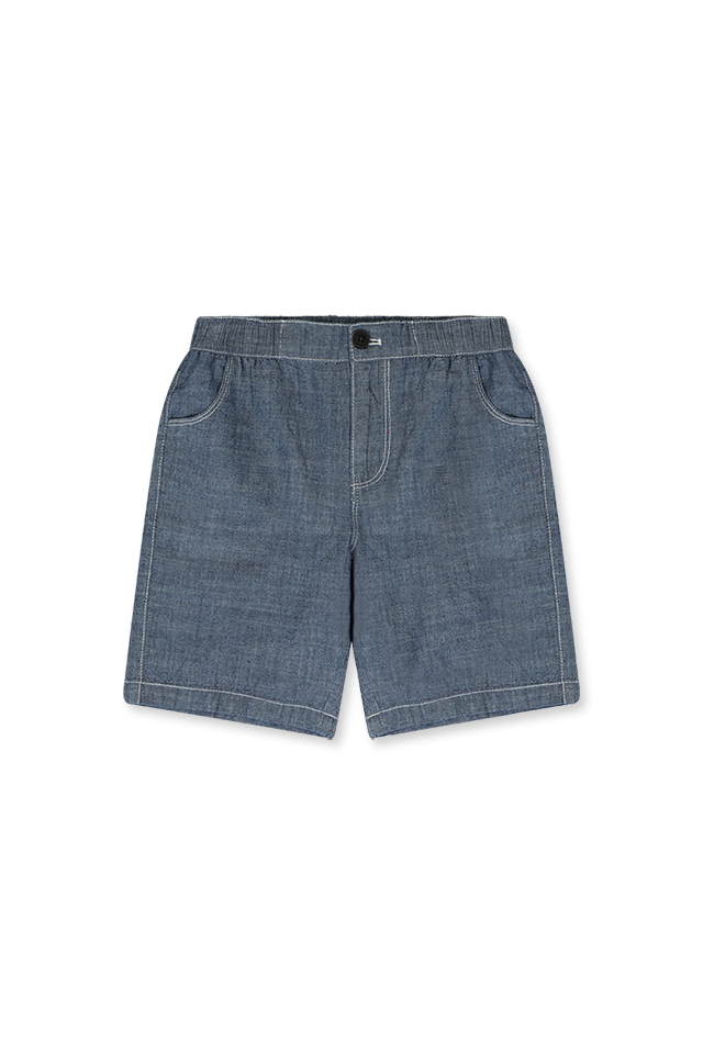 מכנסיים קצרים אריג (#263362635) - 1