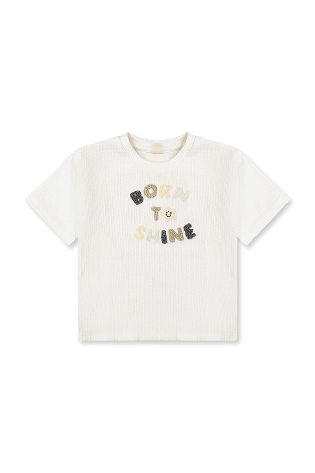 חולצת אוברסייז BORN TO SHINE (#2611112107) - 1