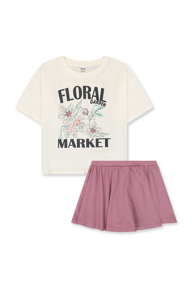 חליפת פרחים FLORAL MARKET (#261231302) - 1